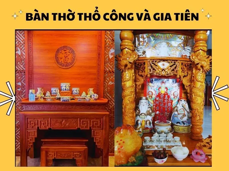 Ban tho Tho Cong than bep trong nha Viet